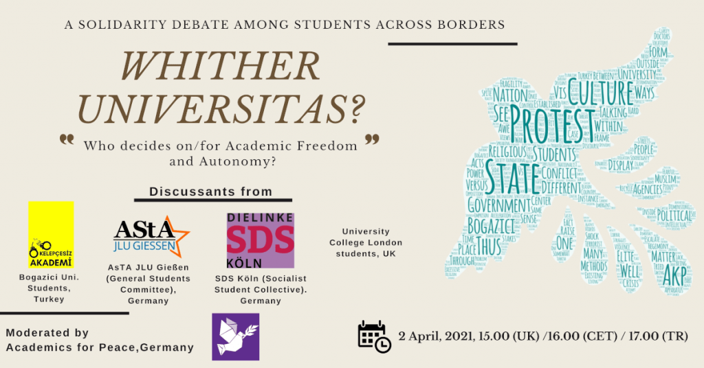 Whither Universitas poster