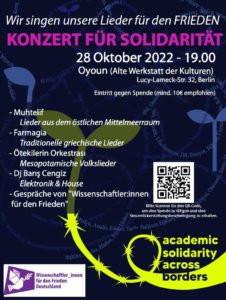 Read more about the article Wir singen unsere Lieder für den Frieden